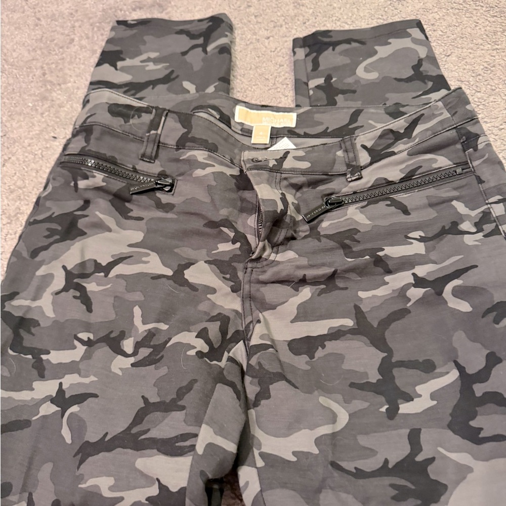 Michael Kors Camo Ankle Pants